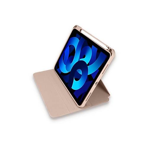 iPad 10.2 (7.nesil) K�l�f Starling 360 Kalemlikli Tablet K�l�f - Rose Gold