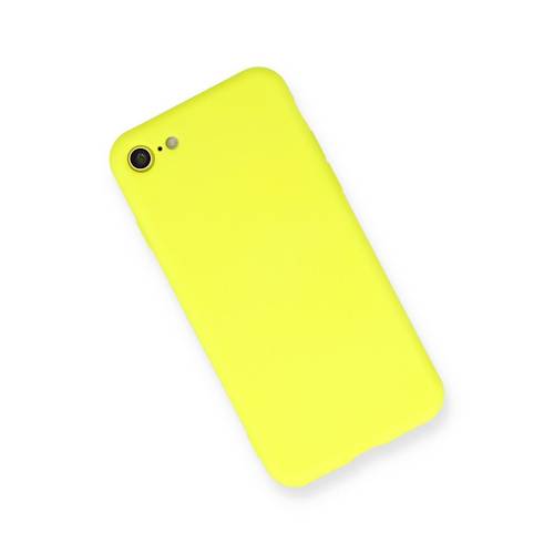 iPhone 7 K�l�f Nano i�i Kadife Silikon - Sar�