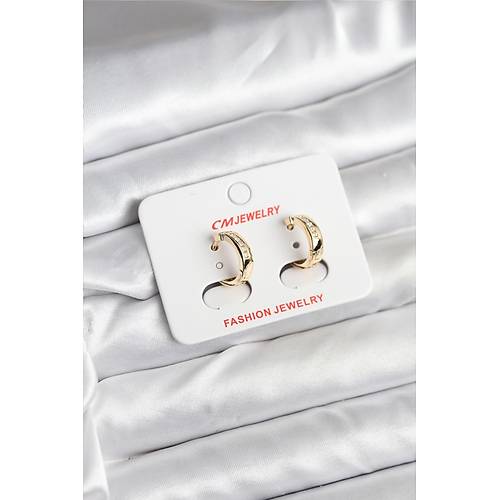 14K Gold Renk Kaplama CM Kad�n K�pe