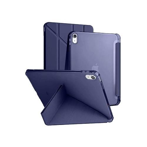 iPad 2022 10.9 (10.nesil) K�l�f Kalemlikli Mars Tablet K�l�f� - Lacivert