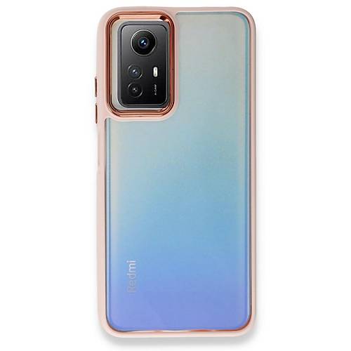 Redmi Note 12S K�l�f Dora Kapak - Pudra