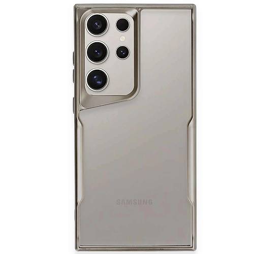 Galaxy S25 Ultra K�l�f Boyi Silikon Kapak - Titan Gri