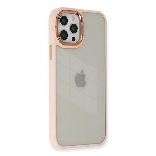 iPhone 12 Pro Max K�l�f Dora Kapak - Pudra