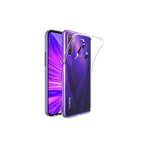 Realme 5i K�l�f L�x �effaf Silikon