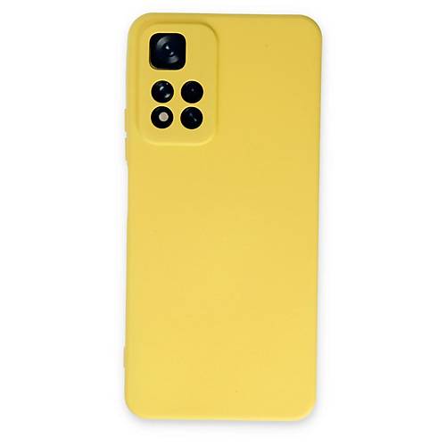 Redmi Note 11 Pro Plus 5G K�l�f Nano i�i Kadife Silikon - Sar�