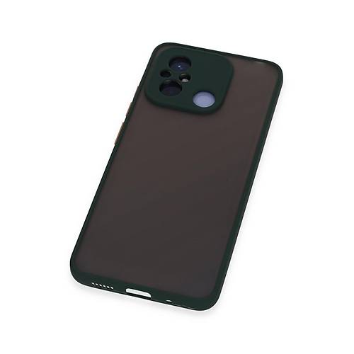 Redmi 12C K�l�f Montreal Silikon Kapak - Ye�il