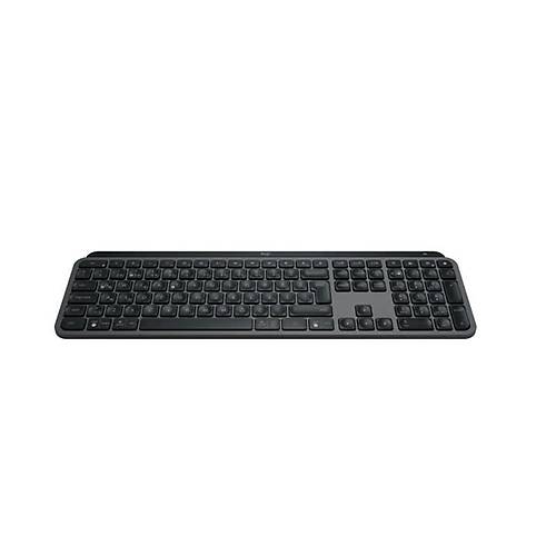 LOGITECH MX KEYS S GEL��M�� AYDINLATMALI TAM BOYUTLU KABLOSUZ T�RK�E Q KLAVYE S�YAH 920-011594