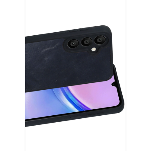 Galaxy A57 5G Aras Deri Kapak - Lacivert