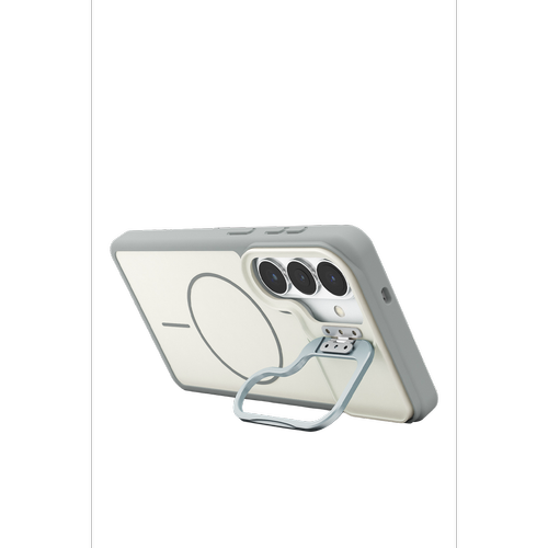 Galaxy S26 Pale Magsafe Standl� Kapak - Beyaz