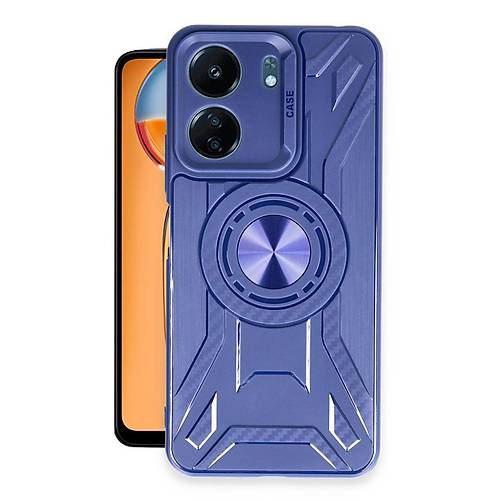 Redmi 13C K�l�f Lincoln Silikon - Lacivert