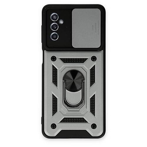 Galaxy M52 5G K�l�f Pars Lens Y�z�kl� Silikon - G�m��