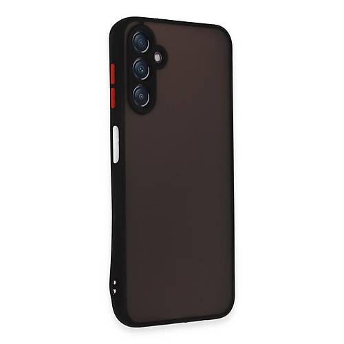 Galaxy A24 4G K�l�f Montreal Silikon Kapak - Siyah
