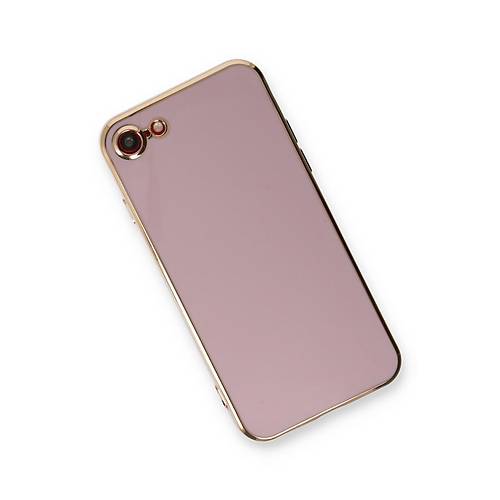 iPhone 7 K�l�f Volet Silikon - Mor