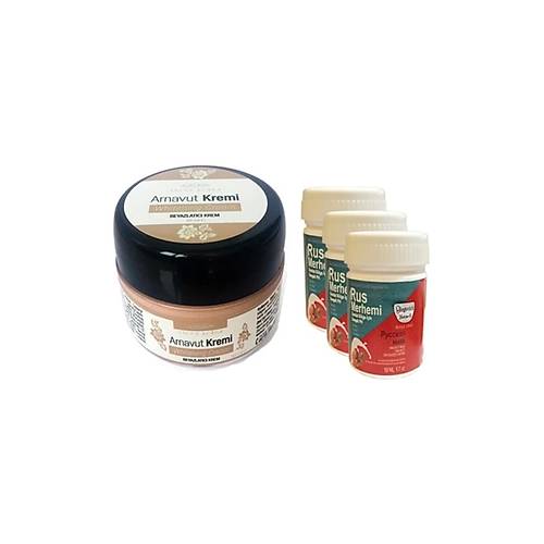 Three Brand Arnavut Kremi1 Adet + Rus Merhemi 50 ml 3 Adet