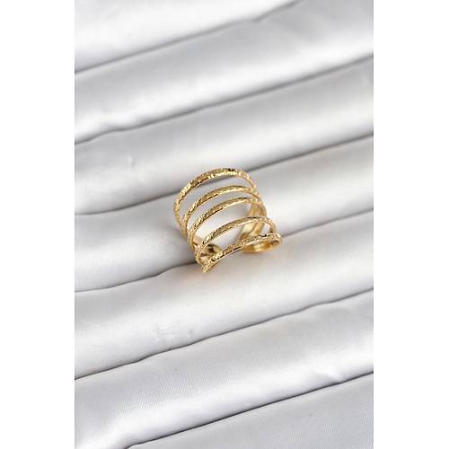 316L �elik Gold Renk S�ral� Model Kad�n Y�z�k