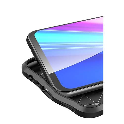Realme 7 K�l�f Auto Focus Kapak - Lacivert