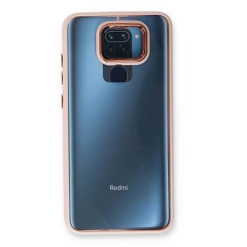Redmi Note 9 K�l�f Dora Kapak - Pudra