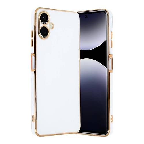 Galaxy A07 4G Volet Silikon - Beyaz