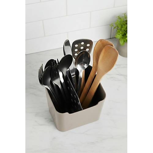Vizon 2 B�lmeli Tezgah �st� Ka��kl�k & Fonksiyonel Mutfak D�zenleyici Organizer