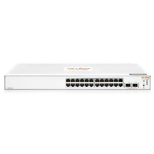 HPE ARUBA ION JL812A 1830 24 PORT GIGABIT + 2X1GB SFP UPLINK Y�NET�LEB�L�R RACKMOUNT SWITCH