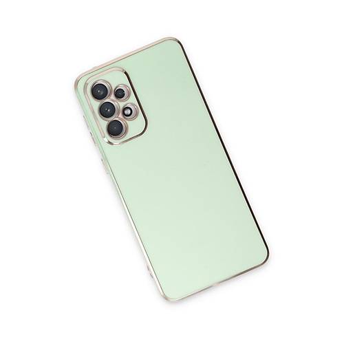 Galaxy A53 5G K�l�f Volet Silikon - A��k Ye�il