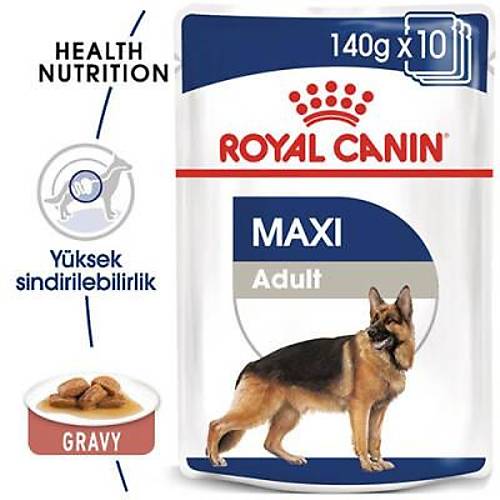 Maxi Adult Gravy Yeti�kin K�pek Konservesi 10 Adet 140 Gr