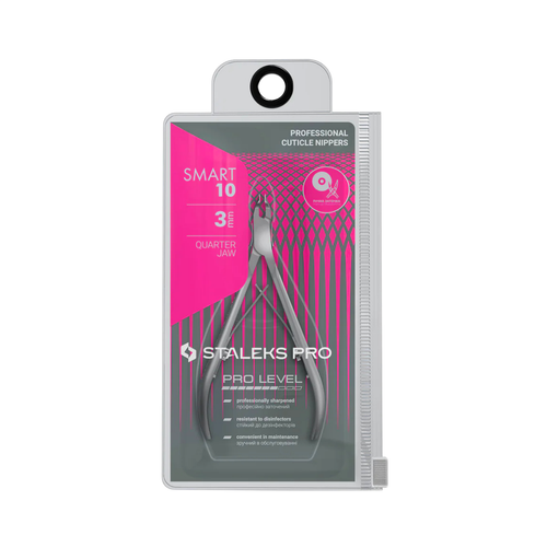 Smart 10 Profesyonel tirnak eti pensi, 3 mm