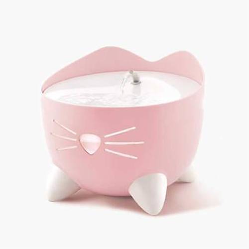 Pixi Fountain Led Seviye G�stergeli Otomatik Kedi Su Sebili 2 Lt Pembe