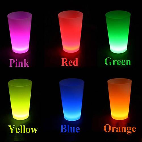 Neon Parti Glow Bardak 1.5 oz Kar���k Renk 1 Adet Tekli