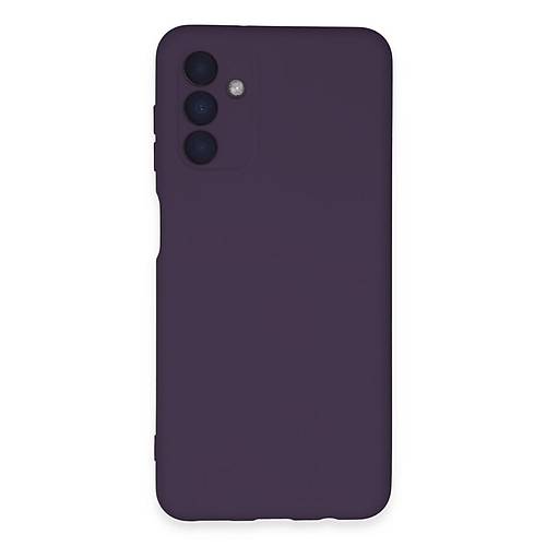 Galaxy A24 4G K�l�f Nano i�i Kadife Silikon - Mor