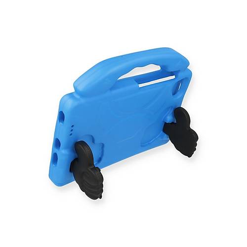 Tab M10 TB328FU K�l�f Like Stantl� Tablet Silikon - Mavi
