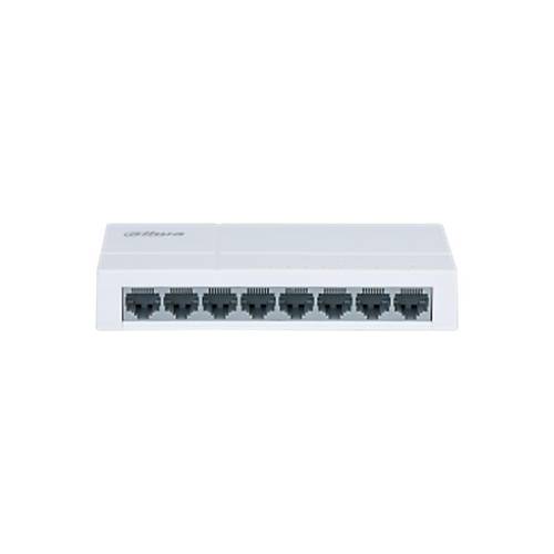DAHUA PFS3008-8ET-L 8 PORT 10/100 PLAST�K KASA SWITCH