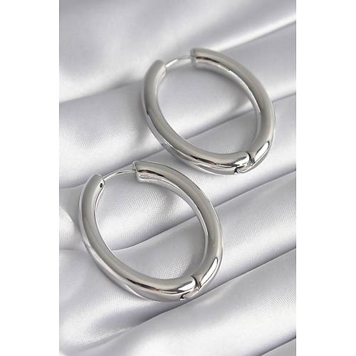 Pirin� G�m�� Renk Halka Model Kad�n K�pe