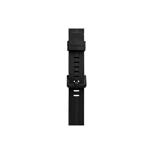 Watch 38mm KR408 �izgili Silikon Kordon - Siyah