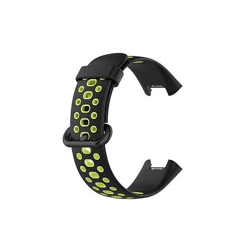 Redmi Watch 2 Spor Delikli Kordon - Siyah-Ye�il