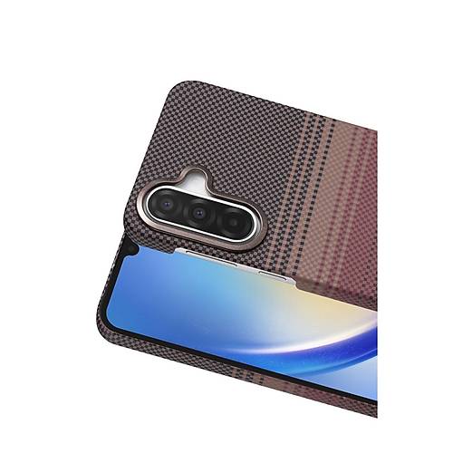 Galaxy A17 5G Vega Magsafe Kapak - ��l Titanyum