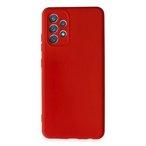 Galaxy A32 K�l�f First Silikon - K�rm�z�