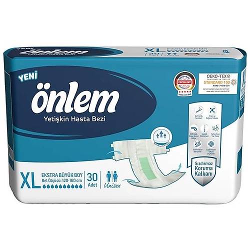 Belbantl� Yeti�kin Hasta Bezi - XL - 30'lu