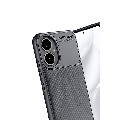400 K�l�f Auto Focus Karbon Kapak - Gri