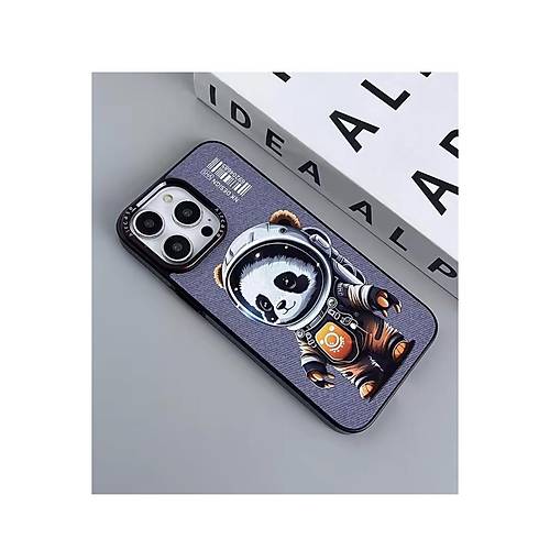 iPhone 15 Pro Max Fun Magsafe Kapak - Titan Gri