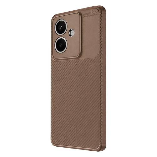 A3 K�l�f Auto Focus Karbon Kapak - Kahverengi