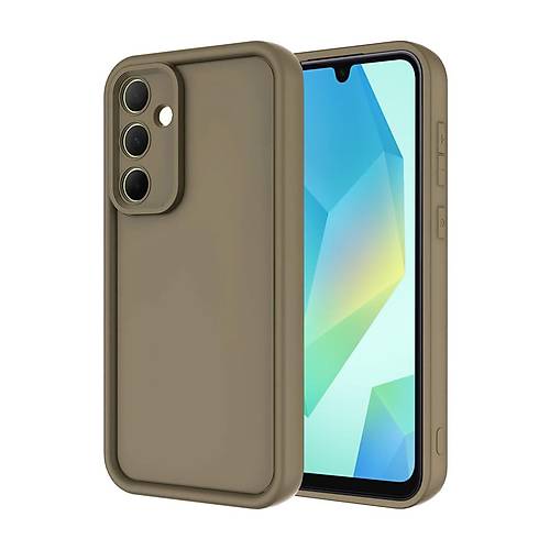 Galaxy A16 5G K�l�f Viera Silikon - Kahverengi