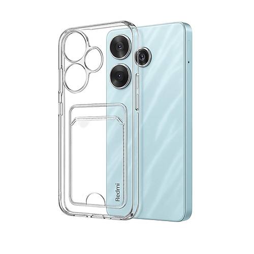 Redmi 13 4G K�l�f Kart �effaf Silikon - �effaf