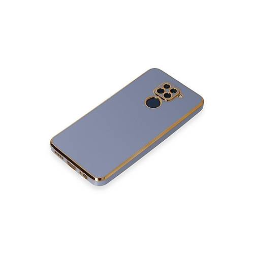 Redmi Note 9 K�l�f Volet Silikon - Mavi