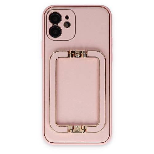 iPhone 12 K�l�f Coco Elit Kapak - Pembe