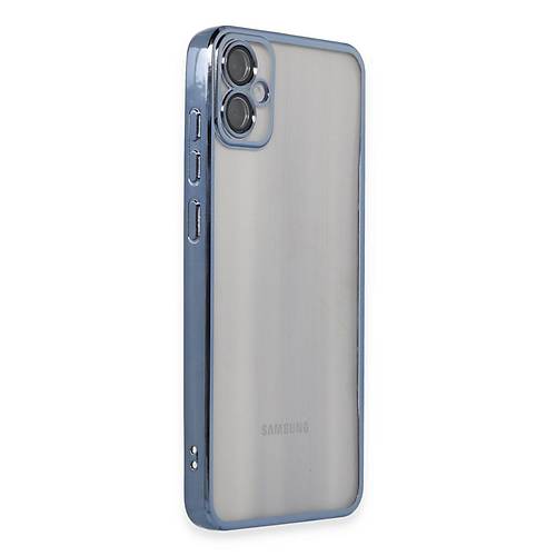 Galaxy A05 K�l�f Razer Lensli Silikon - Lacivert