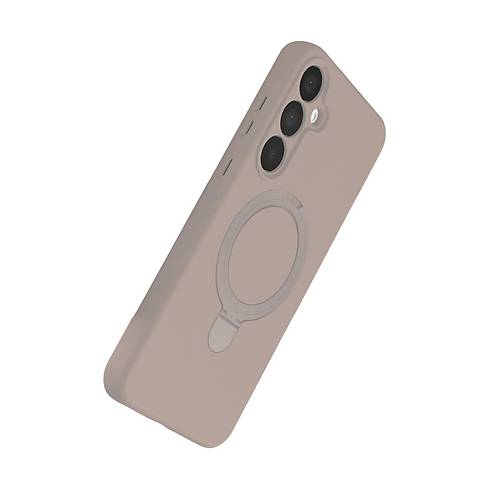 Galaxy A55 5G Regal Magsafe Standl� Kapak - ��l Titanyum