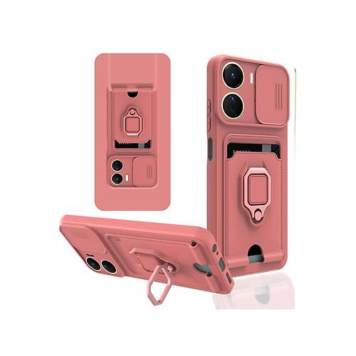 Y16 K�l�f Zuma Kartvizitli Y�z�kl� Silikon - Pembe