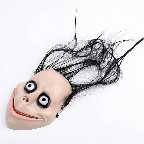 Sa�l� Momo Korku Maskesi 24x16 cm