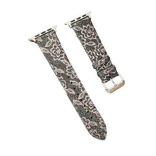 Watch 38mm Creeper Desenli Kordon - Kahverengi